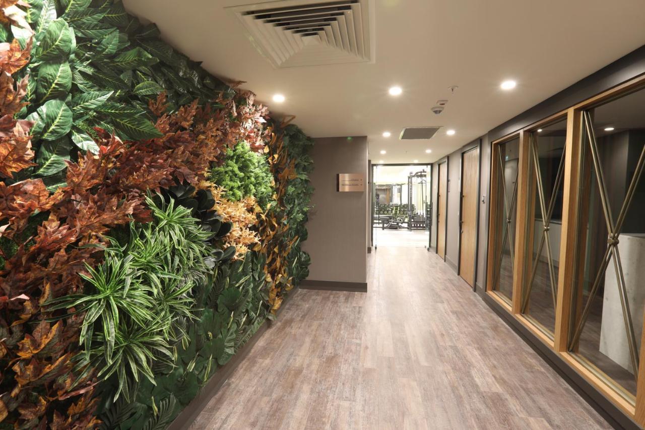 Limak Skopje Luxury Hotel Zewnętrze zdjęcie Living wall in a hotel
