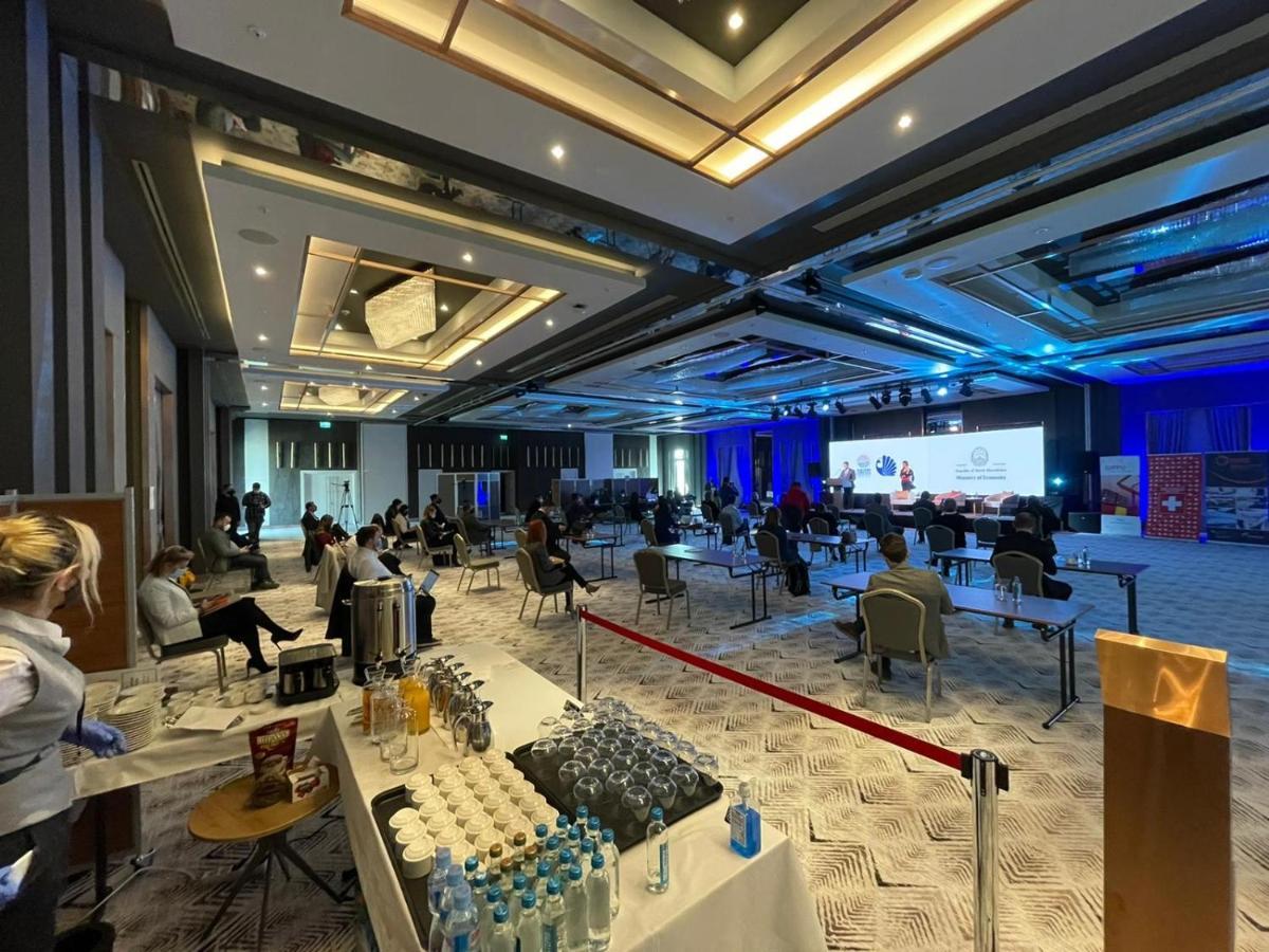 Limak Skopje Luxury Hotel Zewnętrze zdjęcie The 2019 World Economic Forum on the Middle East, Africa and India